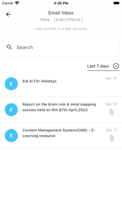 Tangkapan layar Bright Rider's School App