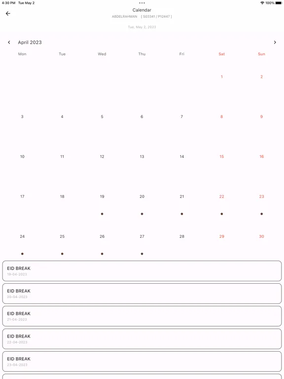 Edison's Parent App iPad  Screenshots