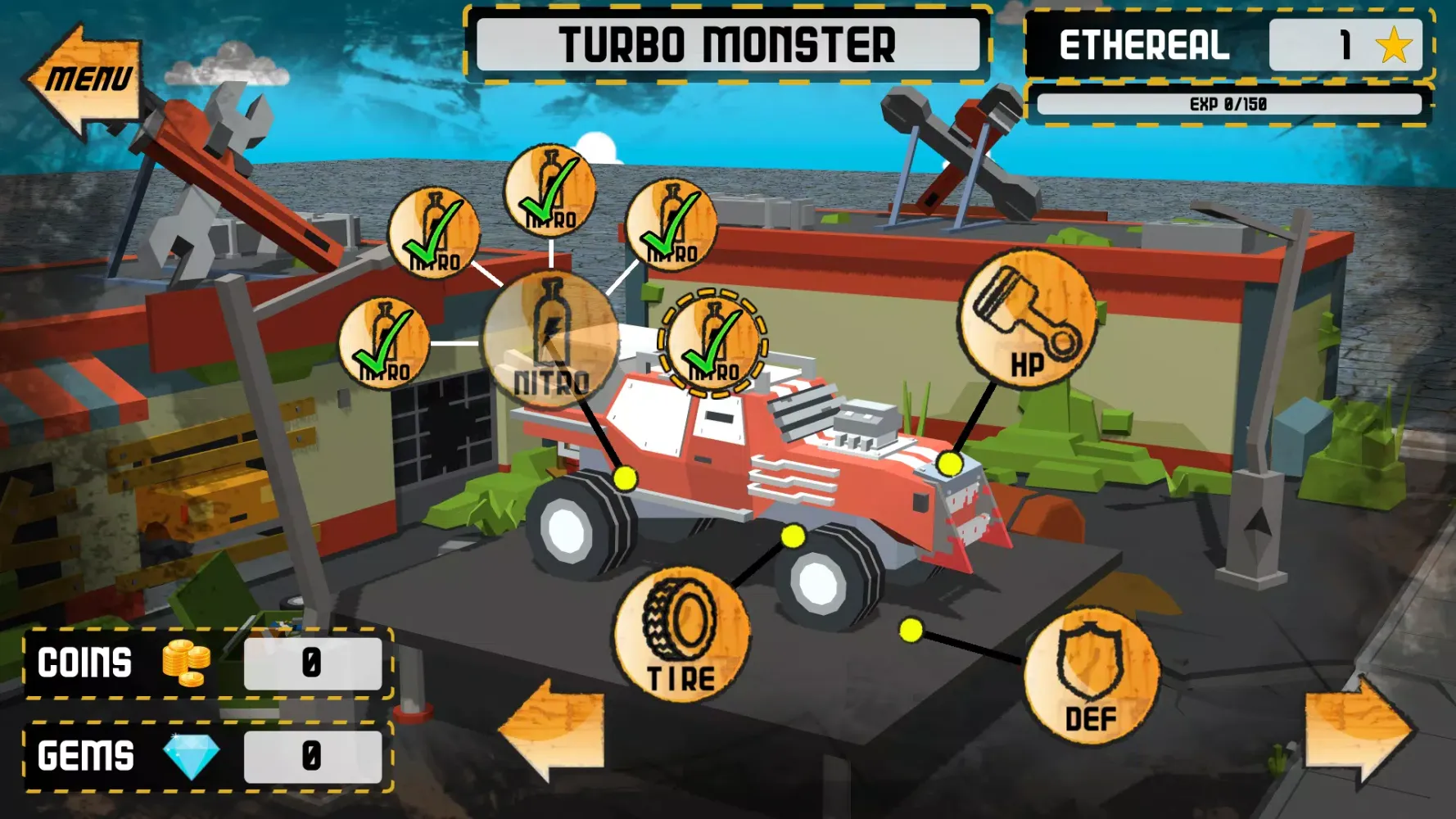 Demolition Derby Poly Junkyard Screenshots
