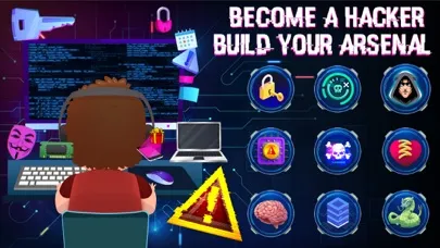 Cyber Hackers Hero Game Screenshots