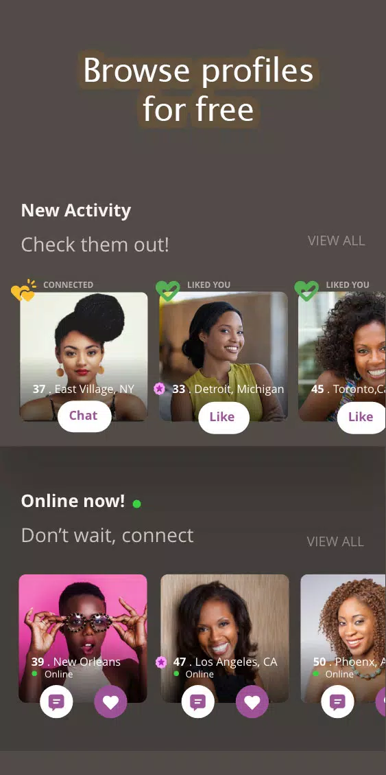 Ethiopian Personals Dating Screenshots2