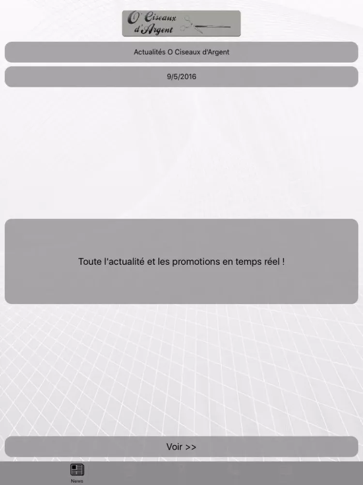 ภาพหน้าจอของ O Ciseaux d'Argent iPad 