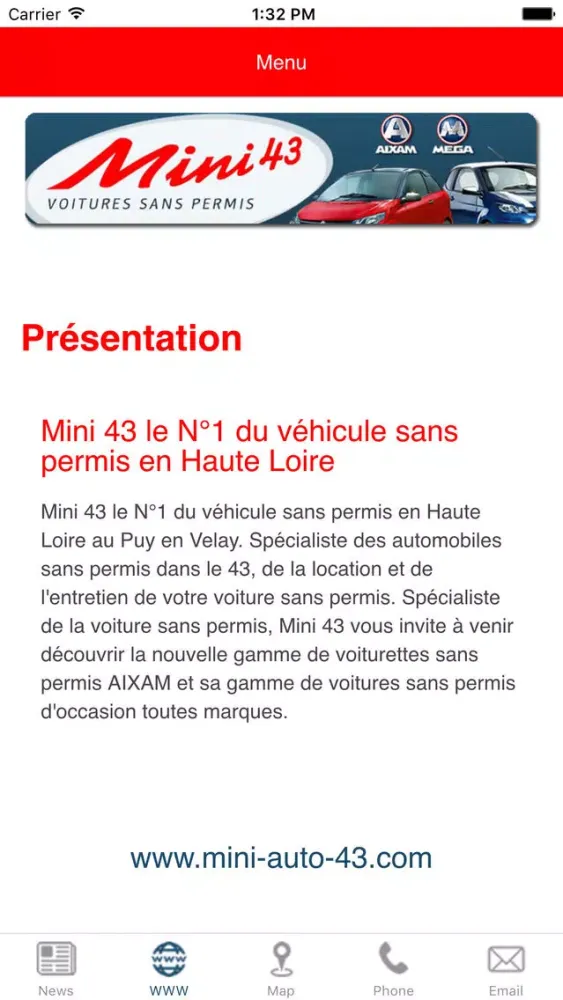 Tangkapan skrin Mini 43 Voiture Sans Permis