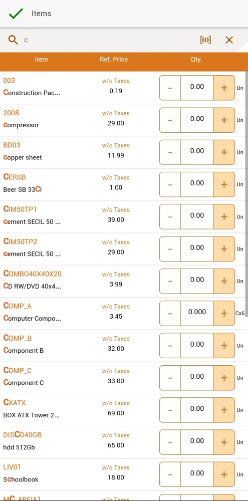 E-Mobile eticadata Ekran Görüntüleri