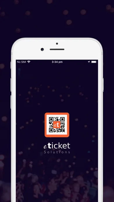 Capturas de tela do eTicket Solutions