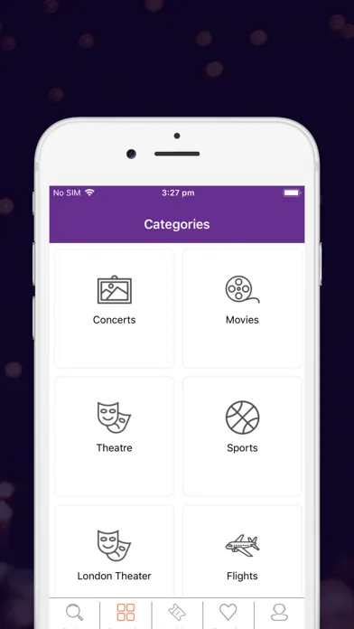 Capturas de tela do eTicket Solutions