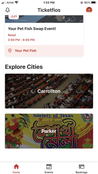 Ảnh chụp màn hình của eTickets.sg