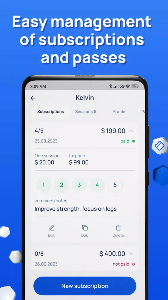 7coach - CRM for trainers应用截图