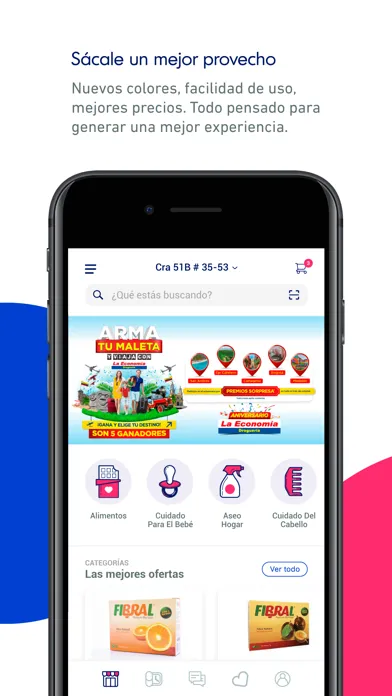 Capturas de tela do Droguería La Economía App