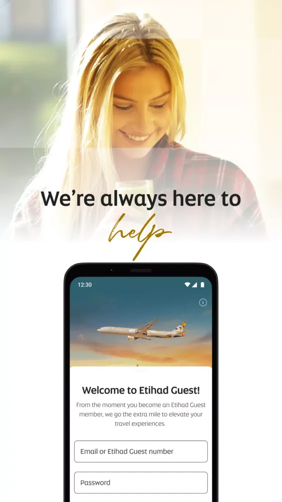 Etihad Guest Screenshots