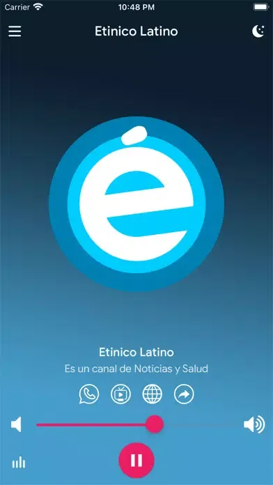 Capturas de tela do Etinico Latino