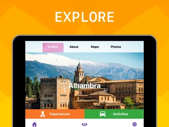 Alhambra Visitor Guide iPad  Ekran Görüntüleri