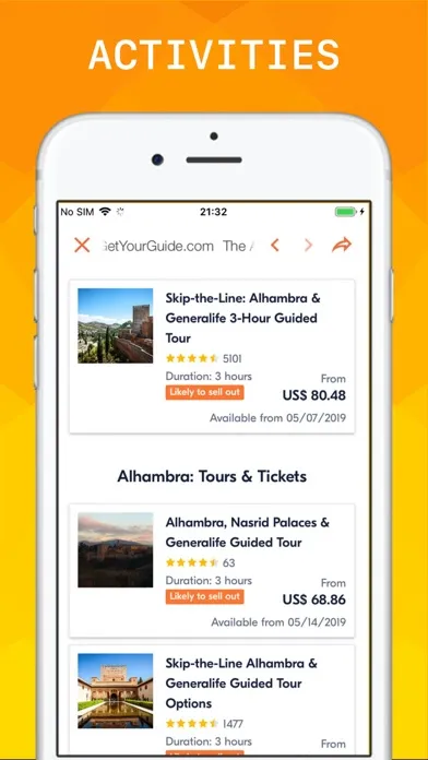 Alhambra Visitor Guide Ekran Görüntüleri