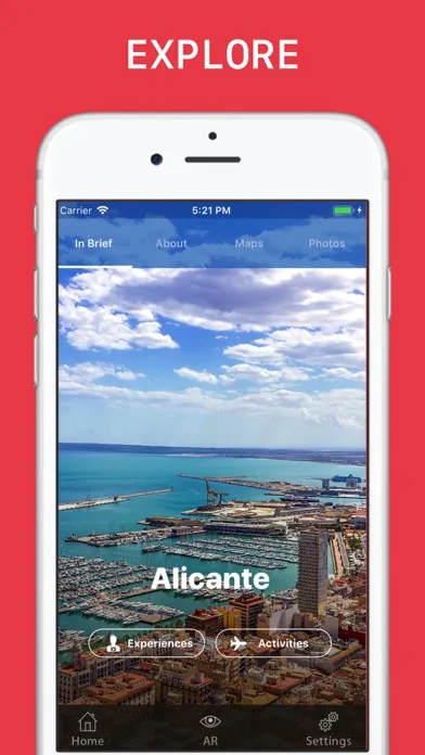 Captures d'écran de Alicante Travel Guide .