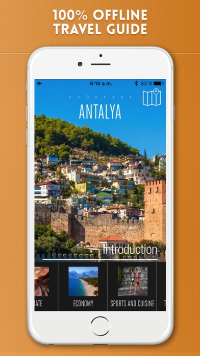 Antalya Travel Guide and Offline City Street Map スクリーンショット