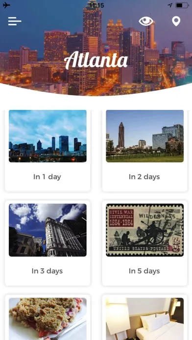 Zrzuty ekranu Atlanta Travel Guide Offline