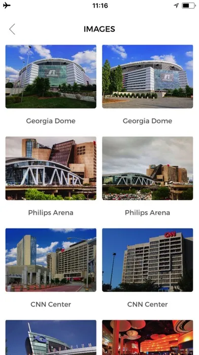 Zrzuty ekranu Atlanta Travel Guide Offline