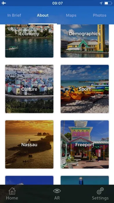 Capturas de tela do The Bahamas Travel Guide