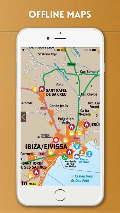 Balearic Islands Travel Guide and Offline Map スクリーンショット