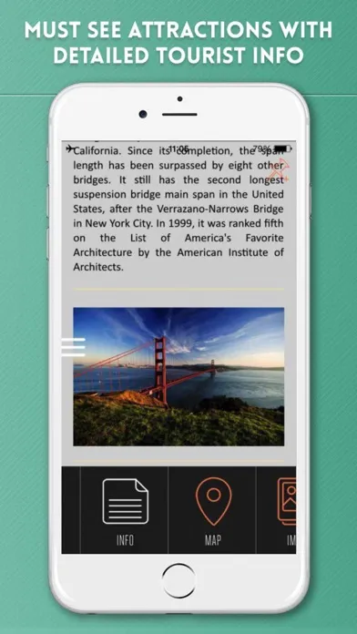 USA Travel Guide and Offline City Street Map應用截圖