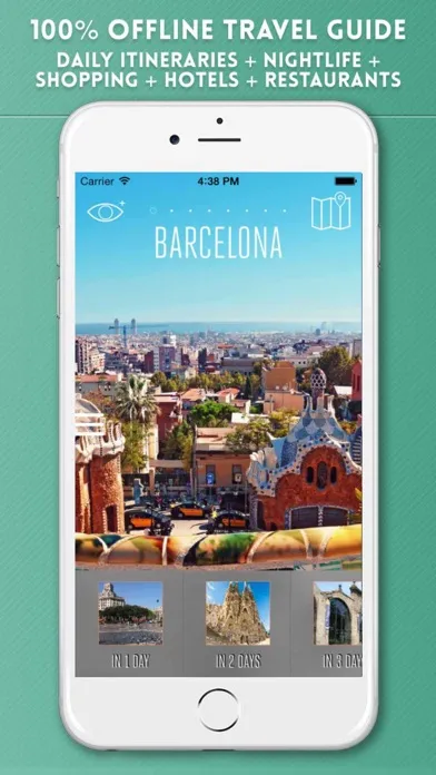 Скриншоты Barcelona City Guide & Offline Travel Map