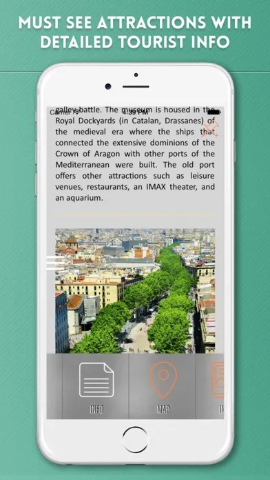 Скриншоты Barcelona City Guide & Offline Travel Map