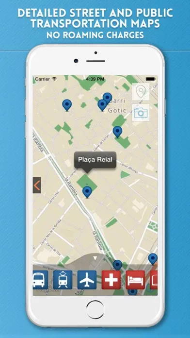 Скриншоты Barcelona City Guide & Offline Travel Map