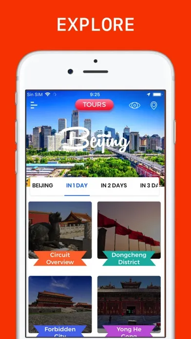 Capturas de tela do Beijing Travel Guide Offline