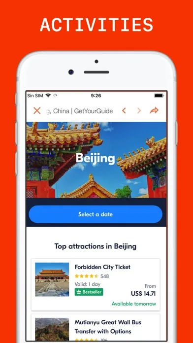 Capturas de tela do Beijing Travel Guide Offline
