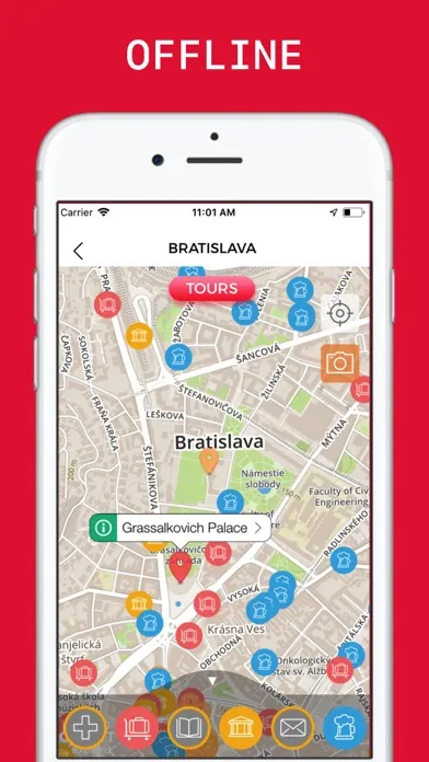 Tangkapan layar Bratislava Travel Guide