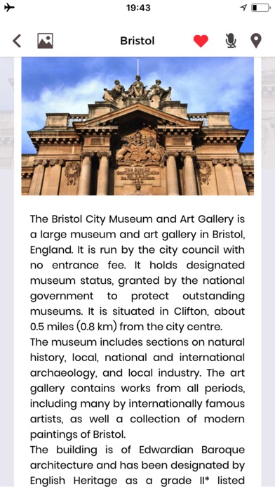 Screenshot di Bristol Travel Guide Offline