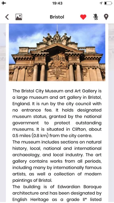 Tangkapan layar Bristol Travel Guide Offline