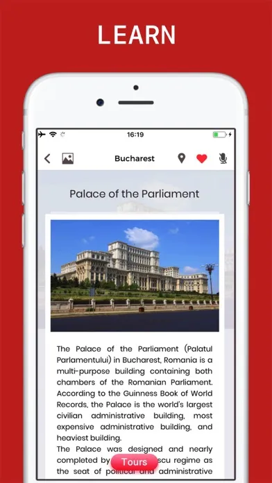 Bucharest Travel Guide. Screenshots