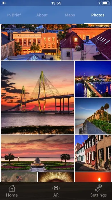 Tangkapan layar Charleston Travel Guide