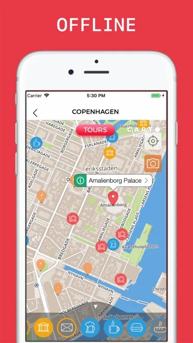 Captures d'écran de Copenhagen Travel Guide