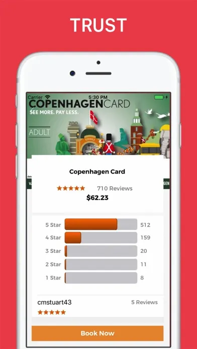 Captures d'écran de Copenhagen Travel Guide
