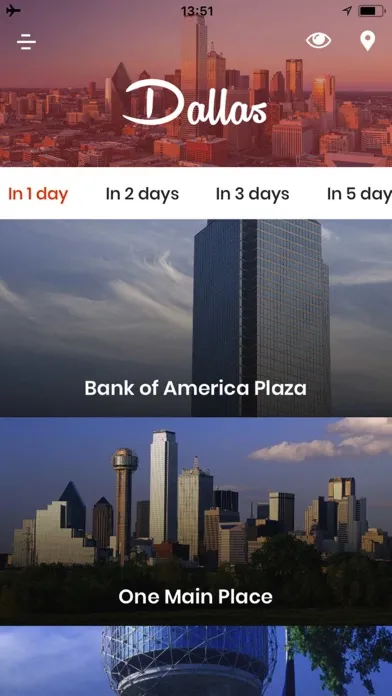 Capturas de pantalla de Dallas Travel Guide Offline