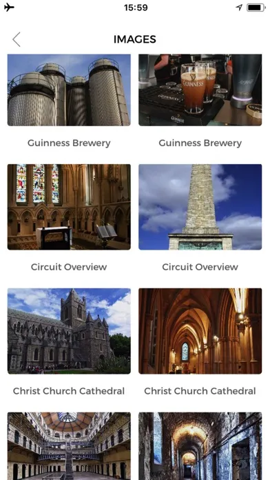 Dublin Travel Guide Offline Screenshots
