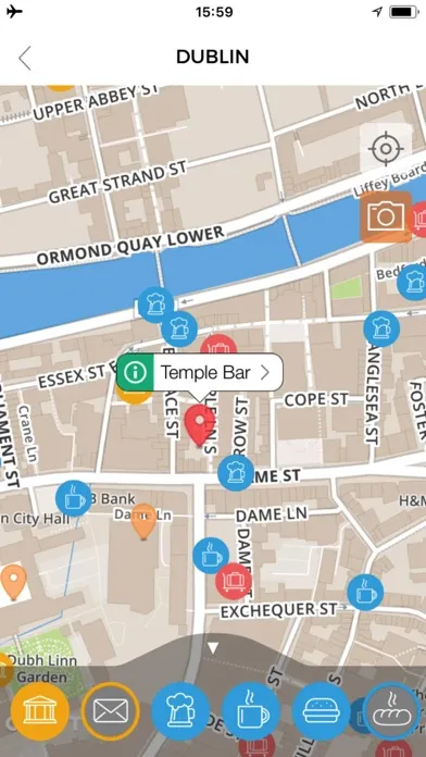 Dublin Travel Guide Offline Screenshots