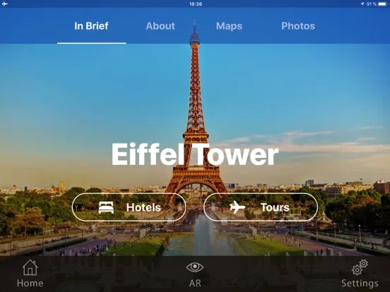 Eiffel Tower Visitor Guide iPad  سکرین شاٹس