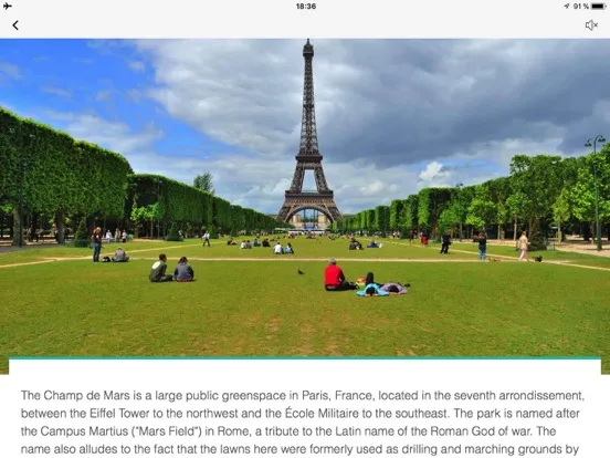 Eiffel Tower Visitor Guide iPad  سکرین شاٹس