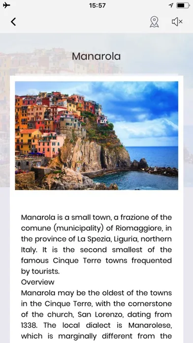 Cinque Terre Travel Guide Screenshots