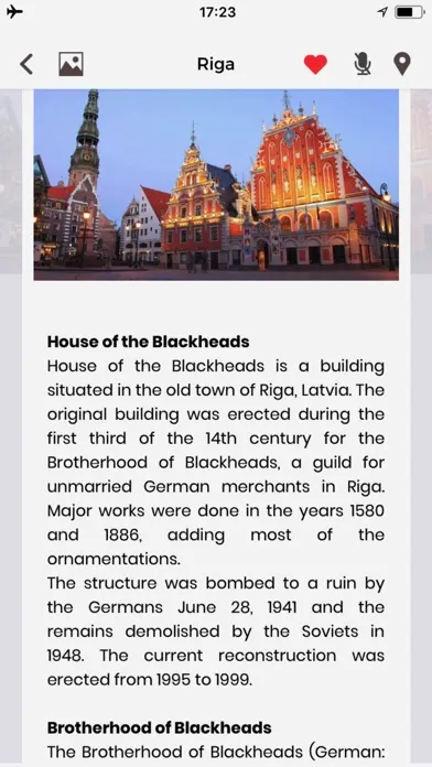 Riga Travel Guide Offline应用截图