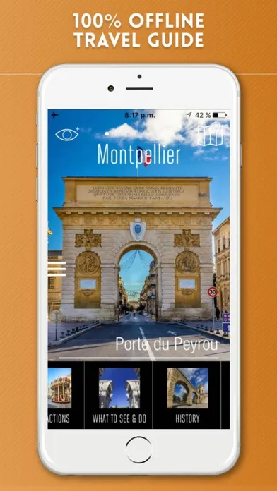 Скриншоты Montpellier Travel Guide and Offline City Map