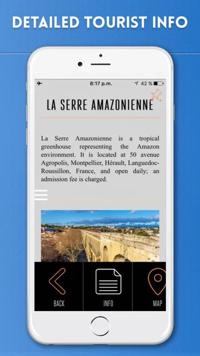 Скриншоты Montpellier Travel Guide and Offline City Map