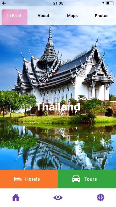 Thailand Travel Guide Offline. Screenshots