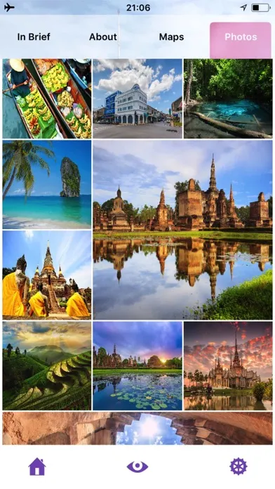 Thailand Travel Guide Offline. Screenshots