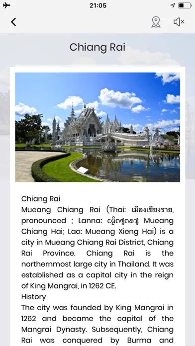 Thailand Travel Guide Offline. Screenshots