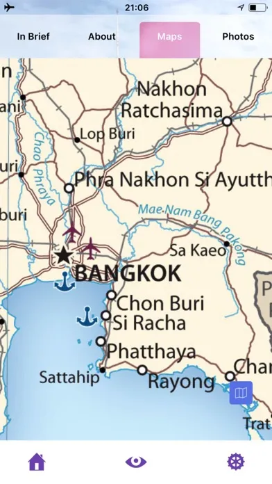 Thailand Travel Guide Offline. Screenshots