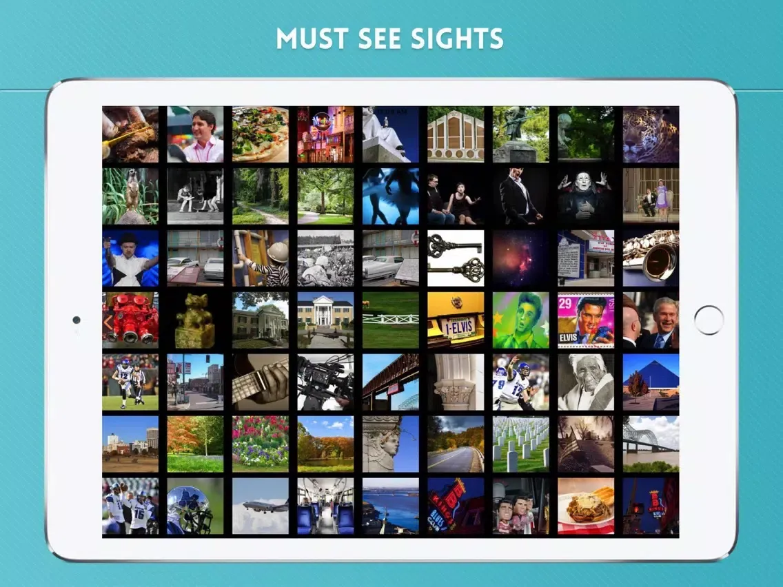 Memphis Travel Guide and Offline City Street Map iPad 应用截图